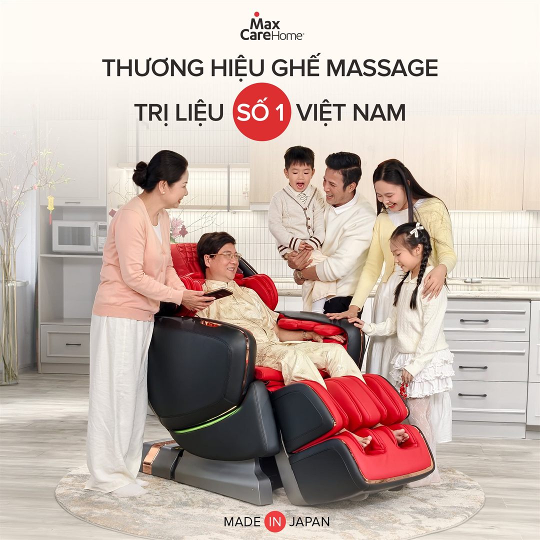 Ghế massage Smart AI của Maxcare Home